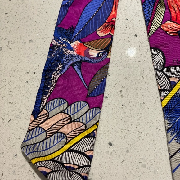 Authentic Hermes Tree of Song Twilly - Picture 8 of 10